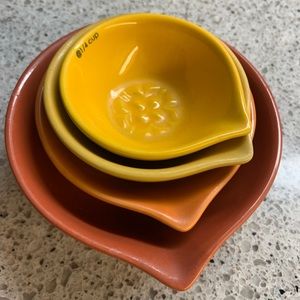 Beautiful Colorful Ceramic Measuring Cups